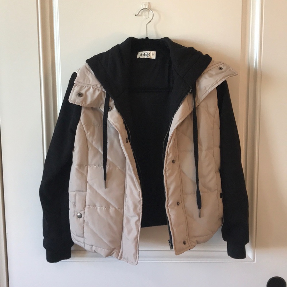 Seek Black and Tan Jacket